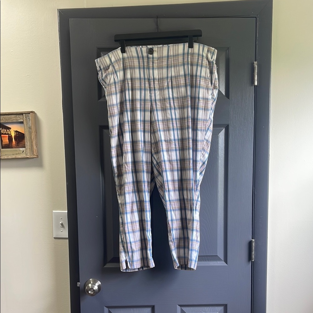 Ava & Viv Plaid Pants
